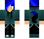 travis with blue hair xd