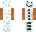 unmasked snow golem