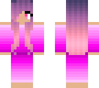beautiful purple ombre  girl