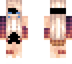 blind crying girl
