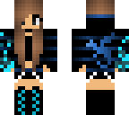 blue fire girl