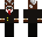 brown suited builder cow