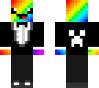 derp rainbow tux