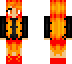 fire skirt girl
