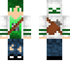 green skeleton