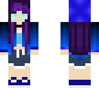 purple and blue