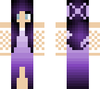 purple dress