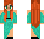 red haired chic
