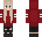 red hoodie