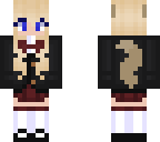 school uniform werewolf girl