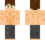 shirtless boy