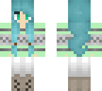 bleu winter girl