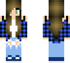 blue plaid