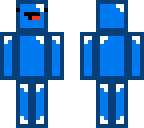 blue shiny