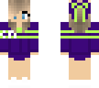 cheerleader with removable jacket