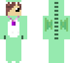 dinosaur short haired girl