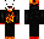 fire slime mask