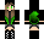 green wolf girl