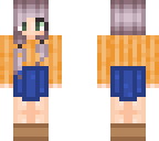 purple hair girl - hair base edit