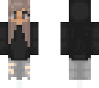 hooded aestheitc girl