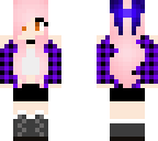 pink haired girl