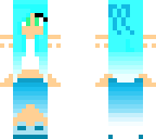 blue girl