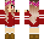 cute red girl
