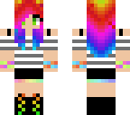 epic rainbow girl