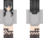 black haired girl
