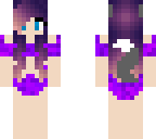 cute wolf girl in bathing suit