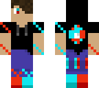 fire and ice emo boy