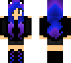 purple and blue