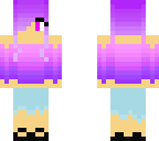 purple n' pink girl