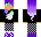 purple person