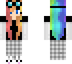 rainbow hair pj's