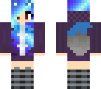 blue fox girl