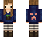 cute gamer girl brown hair