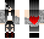 emo mask girl