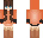 orange hoodie girl 3px arms