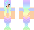 pastel mermaid