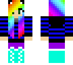 rainbow girl