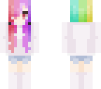 rainbow girl