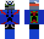 angry blue creeper ranger