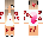 bloody wolf girl pink
