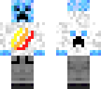 fire merch creeper hoodie