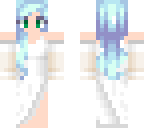 ice-haired wedding girl