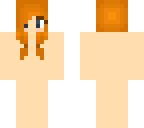 my skin with loose pigtails