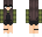 plaid girl