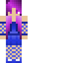 blue dress