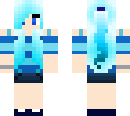 blue girl